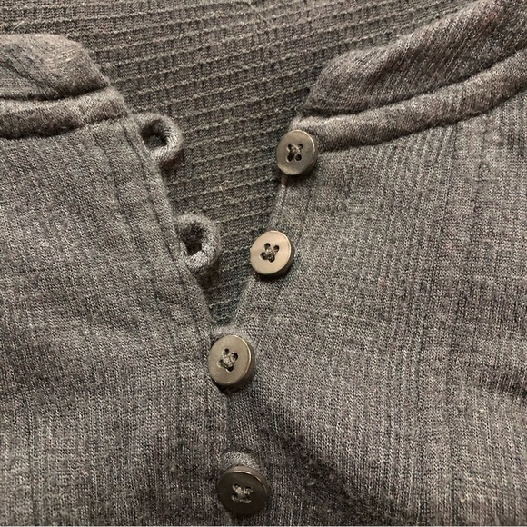 Free People Women’s Dress Drop Waist Soft Pleats Textured Loose Fit Comfy Soft - Picture 6 of 10